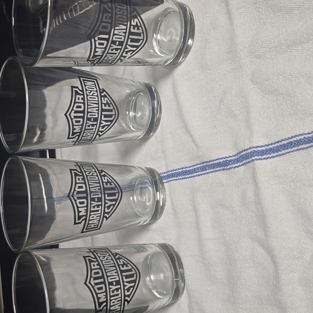 Harley-Davidson Logo Pint Glass Set